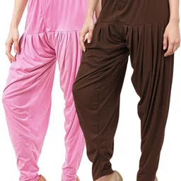 queenscode Viscose Rayon Solid Patiala-picture-36