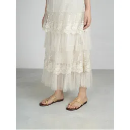 SCENTRA Women's Beige Comfort Kolhapuris-picture-30