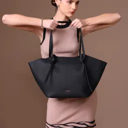 Kazo Black Julien Tote Bag (L)-image-1