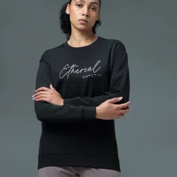 Technosport Black Polyester Crew Neck Full Sleeves Sweatshirt-picture-28