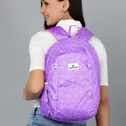 ZIPLINE Unisex Geometric Backpack image 2