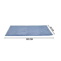 Aura Bano Blue Non Slip Doormat image 5