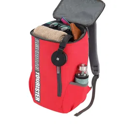 AMERICAN TOURISTER Typography Printed Backpack with Compression Straps image 3