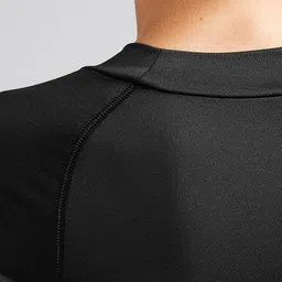 Kipsta By Decathlon Black Long-Sleeved Football Base Layer Undershirt image 5