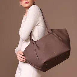 Kazo Brown Julien Tote Bag (L)-image-33