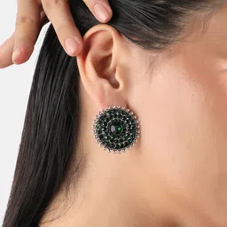 SOHI Contemporary Studs Earrings image 3