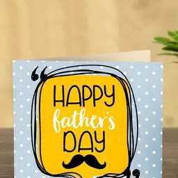 TIED RIBBONS White & Blue 3 Pieces Fathers Day Printed Home Gift Sets image 4