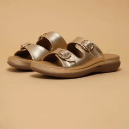 Eridani Doyel Gold Casual Sandals-picture-4