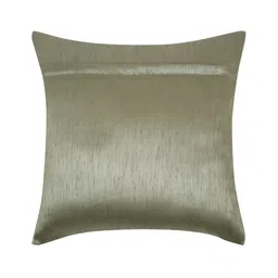 HOSTA HOMES Crem-Colored 2 Pieces Geometric Square Cushion Covers image 4