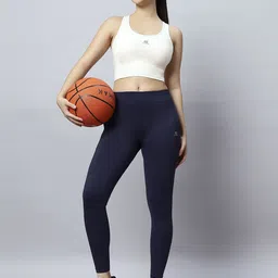 LAASA  SPORTS Full Coverage Removable Padding Dry Fit Workout Bra- 360 Degree Support image 5