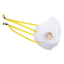 Action Unisex Pack Of 3 White Solid 5-Ply Reusable N95 Masks image 5