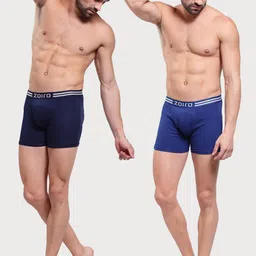 Zoiro Pack Of 2 Logo Printed Detail Trunks image 2