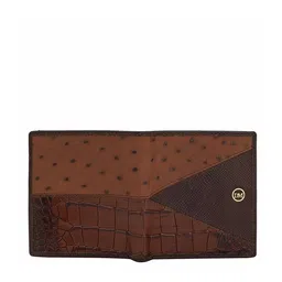 Da Milano Men Textured Leather Two Fold Wallet image 5