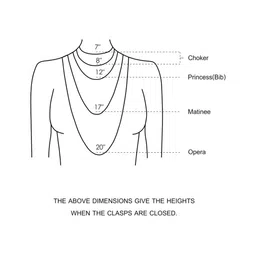 AAKRITI ART CREATIONS Unisex Brass-Plated Necklace image 4