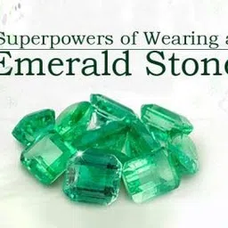 kirti sales Colombian Quality 6.25 Ratti 5.42 Carat Emerald Stone Unheated Lab Certified Panna Gemstone image 3