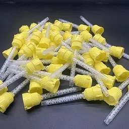 ADDLER Dental Yellow Mixing Tips, Pack of 50 Pieces image 2