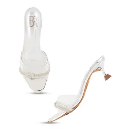 Bella Rosa Embellished Block Peep Toes image 5