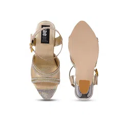 BAESD Girls Embellished Open Toe Block Heels image 3