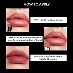 Stars Cosmetics Highly Pigmented Waterproof Liner Lip Glide Pencil - Mocha Mood 02 image 3