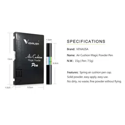 VENALISA Mirror Effect Holographic Chrome Air Cushion Magic Powder Nail Pen - Shade TA07 image 4