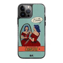 DailyObjects Cancer Printed iPhone 15 Pro Super Slim Back Case image 2