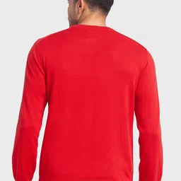 ColorPlus Men Plus Size Striped Cotton Pullover image 5