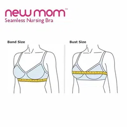 newmom Women's Lycra Non Padded Non-Wired Maternity Bra (OSS2690_Beige_Medium) image 3