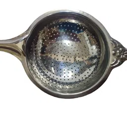 Dynore Stainless Steel Green Tea Filter/Coffee mesh/Loose Leaves Green Tea Filter/Unique Poha Strainer/Mesh Strainer for Kitchen, 23.5 centimeters image 4
