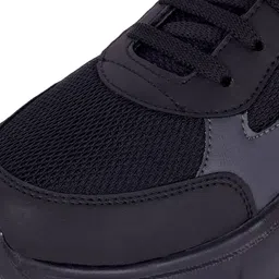 Leo's Fitness Shoes Men Textured Mesh Basics Sneakers image 4