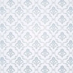 Aura White & Grey Self Adhesive 3D Printed Wall Sticker image 5