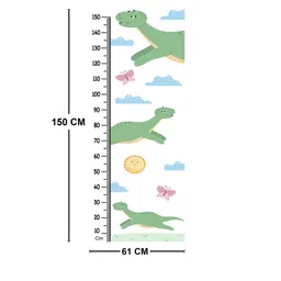 WENS Dinosaur Height Measurement Removable Wall Sticker image 5