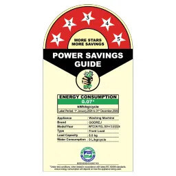 Godrej 8 kg 5 Star Fully Automatic Front Load Washing Machine (Regalis, Zero Pressure Technology, Metallic Black) image 2