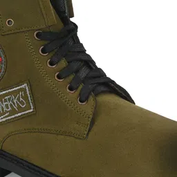 Eego Italy Men Embroidered High-Top Regular Boots image 3