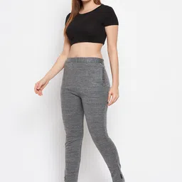 Clora Creation Women Pack of 2 Smart Easy Wash Trousers image 4