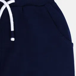 MINI KLUB Boys Regular Fit Mid-Rise Easy Wash Pure Cotton Jogger image 2