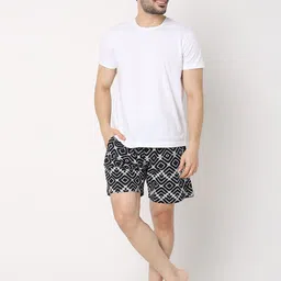 UnderJeans by Spykar Men Pack Of 2 Printed Cotton Boxers image 5