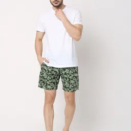 UnderJeans by Spykar Men Pack Of 2 Printed Cotton Boxers image 3