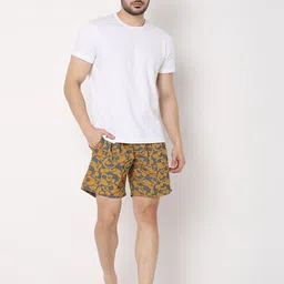 UnderJeans by Spykar Men Pack Of 2 Printed Cotton Boxers image 3