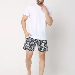 UnderJeans by Spykar Men Pack Of 2 Printed Cotton Boxers image 5