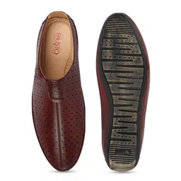 FAUSTO Men Perforated Lightweight Shoe-Style Sandals image 4