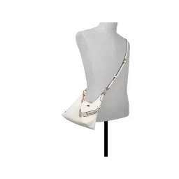 Aldo MTL72PURSE Women White Shoulder Bag with Coin Pouch (Set of 2) image 5