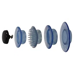 ASBAH Professional Tonic Massager|Hand Held |Deep Tissue Full Body |5 Specialised Attachment Heads|Ergonomically Designed |Pain Relief|Ideal For Back,Neck,Head,Shoulder ,Orange image 2