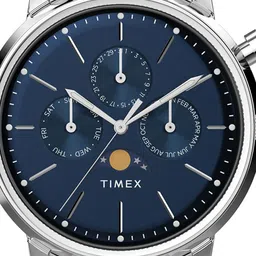 Timex Men Marlin Textured Dial & Stainless Steel Straps Analogue Watch TW2W51300UJ image 5