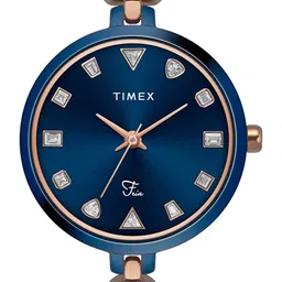 Timex Women Embellished Dial & Bracelet Style Straps Analogue Watch TWEL17303-JIT image 4