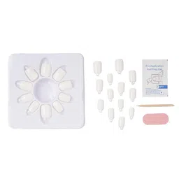 LICK Women Pack Of 2 False Fake Reusable Acrylic Press on Nails With Quick Dry Nail Glue image 3