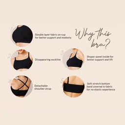 NYKD Cotton Non-Padded Underwired Easy-Breezy Everyday Bra image 4