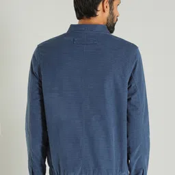 Indian Terrain Spread Collar Lightweight Pure Cotton Denim Jacket image 3