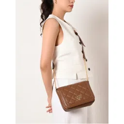 Lavie Signature Tan Atlanta Womens Sling Bag (S)-image-93