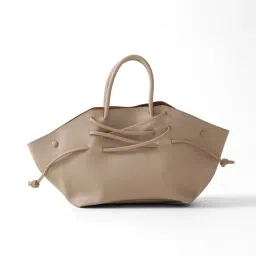 Carry City Women Avenue Beige Self Design Tote Bag-picture-32