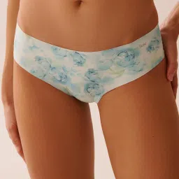 La Vie En Rose Microfiber Invisible Cheeky Panty Blue-picture-29